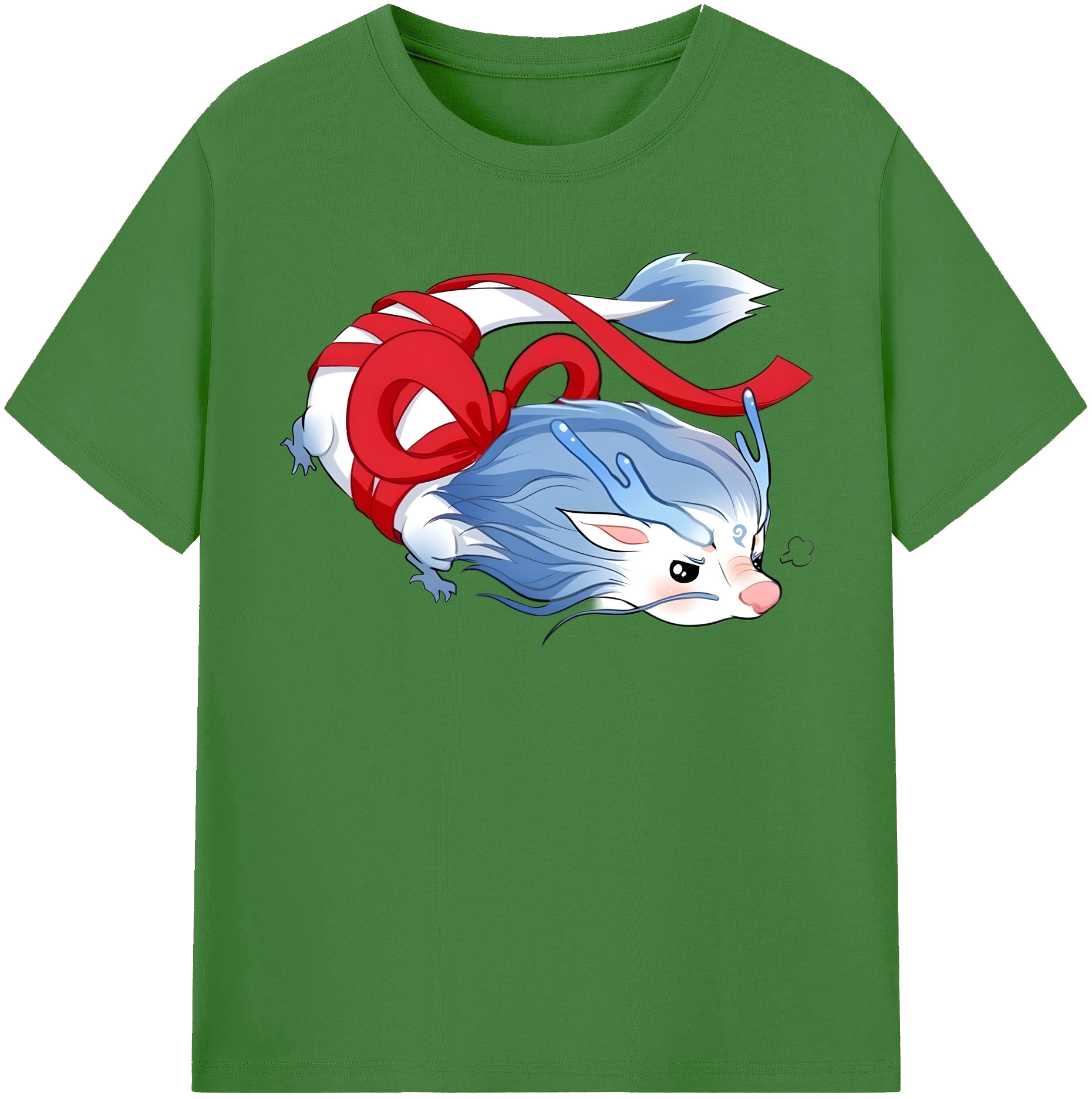 （画像用） Ne Zha 2 ナタ 魔童の大暴れ レディースカジュアルプリントTシャツ（綿100％）